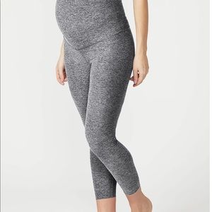Spacedye Love The Bump Capri Maternity Legging